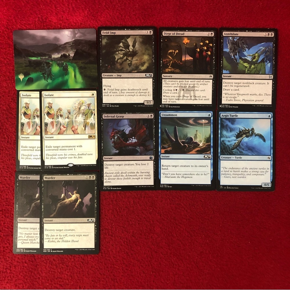 MTG Spell Lot Instant, Sorcery, Creature & Art Series Collectible Card Game
